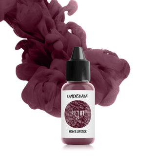 Alcohol Ink for Resin - Petri 27 'Mom's lipstick' - Alcohol Inks for Petri Art - KAMENSKAYA