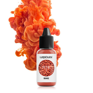Alcohol Ink for Resin - Petri 3 'Orange' - Alcohol Inks for Petri Art - KAMENSKAYA
