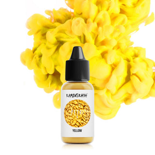 Alcohol Ink for Resin - Petri 6 'Yellow' - Alcohol Inks for Petri Art - KAMENSKAYA