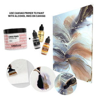 Alcohol Ink Set – Earth Tones (4 Pack) - Alcohol Ink, 'A' Line - KAMENSKAYA