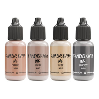 Alcohol Ink Set – Neutral Pastels (4 Pack) - Alcohol Ink, Pastel Collection - KAMENSKAYA
