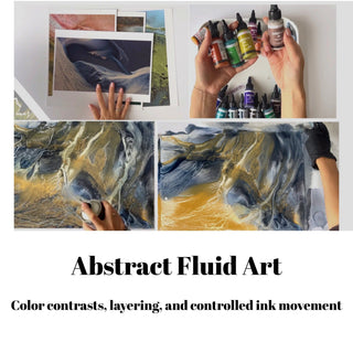 Delaminating Effects: Landscape Abstraction Mini - Course - KAMENSKAYA