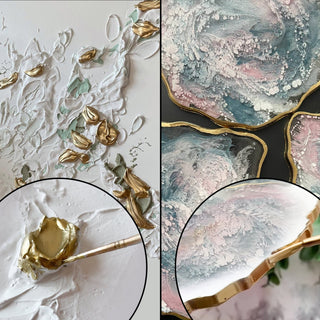 Liquid gilding 'Bright gold' (100 ml) - Liquid Leaf Paint - KAMENSKAYA