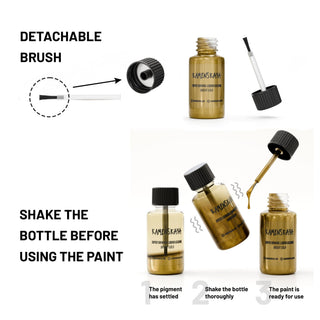 Liquid gilding 'Bright gold' - Liquid Leaf Paint - KAMENSKAYA