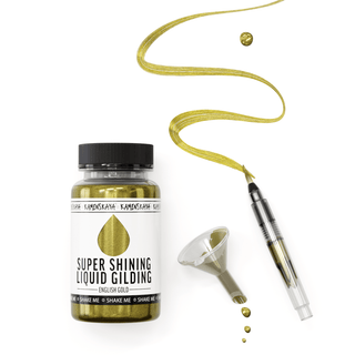 Liquid gilding 'English gold' (100 ml) - Liquid Leaf Paint - KAMENSKAYA