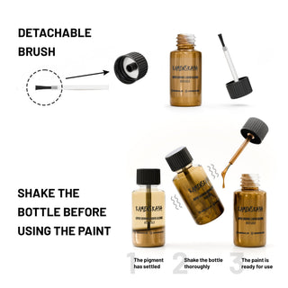 Liquid gilding 'Rich gold' - Liquid Leaf Paint - KAMENSKAYA