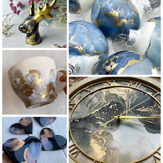 Metallic Alcohol Ink M - 022 'Bronze' - Alcohol Ink, Metallic Collection - KAMENSKAYA