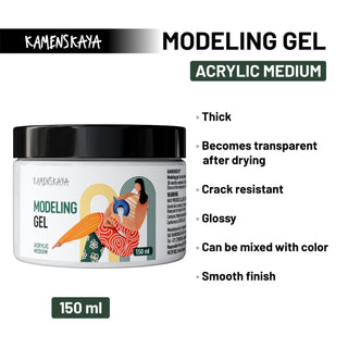 Modeling Paste Discovery Set – 5 pcs × 150 ml -Modeling Paste- KAMENSKAYA