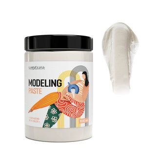 Modeling paste (For mixing with color) 1000 ml - Modeling Paste - KAMENSKAYA