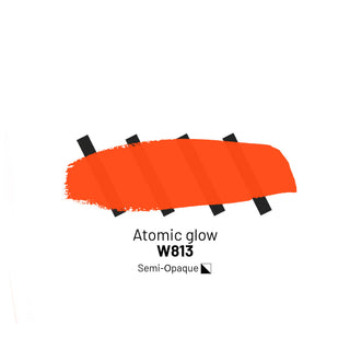 Neon acrylic ink W813 "Atomic glow" - Acrylic Ink - KAMENSKAYA