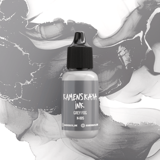 Pastel Alcohol Ink N - 005 'Grey fog' - Alcohol Ink, Pastel Collection - KAMENSKAYA