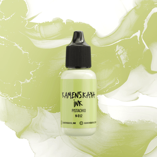 Pastel Alcohol Ink N - 012 'Pistachio' - Alcohol Ink, Pastel Collection - KAMENSKAYA