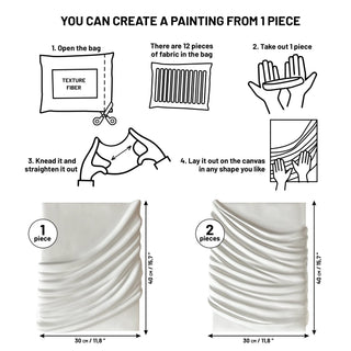 Texture fiber - Modeling Paste - KAMENSKAYA