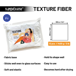 Texture fiber - Modeling Paste - KAMENSKAYA