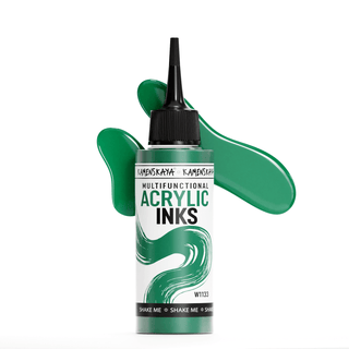 W1133 Malachite green - Acrylic Ink - KAMENSKAYA