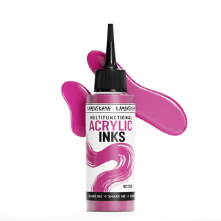 W1189 Bright pink - Acrylic Ink - KAMENSKAYA