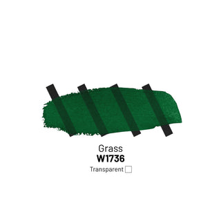 W1736 Grass - Acrylic Ink - KAMENSKAYA