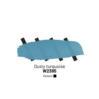 W2395 Dusty turquoise - Acrylic Ink - KAMENSKAYA