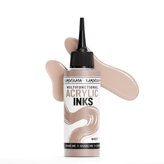 W4977 Beige - Acrylic Ink - KAMENSKAYA