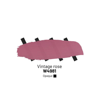 W4981 Vintage rose - Acrylic Ink - KAMENSKAYA