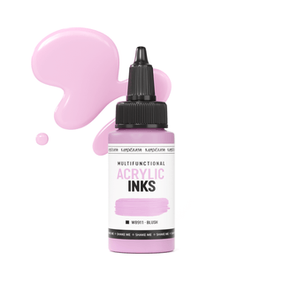W8911 Blush - Acrylic Ink - KAMENSKAYA